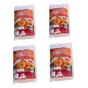 เส้นก๋วยเตี๋ยวผัดไทยแท้ ซัมลีธง อาหารข้างทางไทย พร้อมรับประทาน ฮาลาล ปรุงง่ายใน 5 นาที แบบซอง - Product Image 1