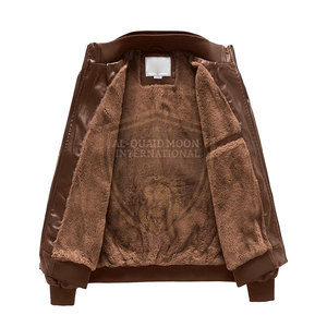 Top Manufacturer Premium Quality Leather Winter Jacket New Arrival Leather Jacket <b>Low</b> Moq Leather Jacket - Product Image 2
