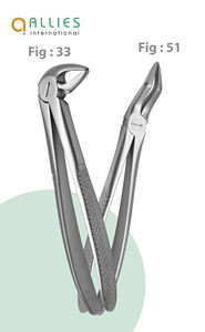 Forceps d'extraction dentaire 2026 de fabrication pakistanaise, modèle anglais, en acier, équipement dentaire, forceps d'extraction dentaire - Product Image 3