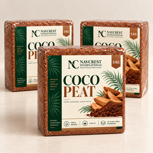 Bloque de Fibra de Coco de 5 kg, Triple Lavado, con EC Inferior a 0.5 y pH entre 5.5 y 8, Alta Retención de Agua y Excelente Aireación - Product Image 1