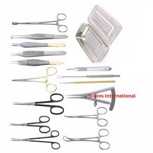 BISONS - Juego de Instrumentos Quirúrgicos Manuales de Blefaroplastia de Acero Inoxidable Ristow, Kit de Cirugía Plástica de Párpados - Product Image 3