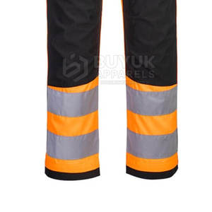 Pantalons de travail professionnels, robustes, pour travaux industriels, mécaniciens, ouvriers du bâtiment, avec poches de sécurité renforcées et fonctionnelles - Product Image 4