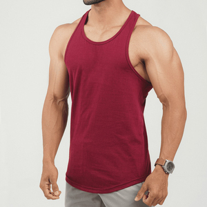 <b>Top</b> Trending Short Sleeveless Men T-Shirts Cotton Polyester Wholesale Price Affordable Price Washable Men Sleeveless T-Shirts - Product Image 4