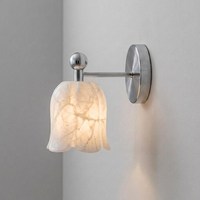 Applique murale moderne en marbre, forme ronde, en laiton, amovible, pour la décoration de la maison et du bureau, style Art Déco, idéale pour Diwali