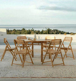 Wholesale Cheap Price Bamboo <b>Chair</b> Outdoor Patio <b>Garden</b> <b>Chair</b> Beach <b>Chair</b> for Resort Hotel Made in Vietnam by KingCraftViet - Product Image 5