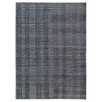 Tapis moderne noué à la main en laine de Nouvelle-Zélande, motif floral, antidérapant