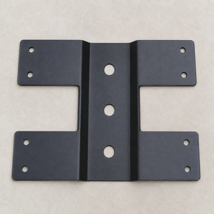 Standard export packaging OEM/ODM Available Powder Coated Aluminum Fence <b>Bracket</b> Sheet Metal Fabrication - Product Image 4