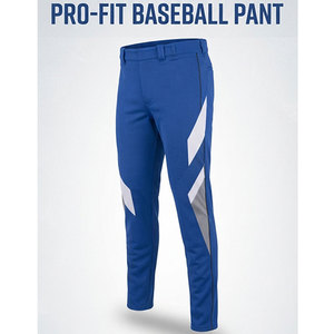 Pantalon d'uniforme de baseball Pro Fit avec construction flexible, fermeture à boutons sécurisée, ceinture résistante à l'abrasion et empiècements. - Product Image 5