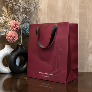 Luxury Cosmetic Paper <b>Bags</b> with Custom Logo Printing Premium Finish Durable Handles for Skincare Makeup and Beauty Packaging - Product Image 2