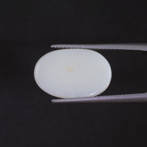 Opale blanche naturelle, pierre précieuse en vrac, 4,13 carats, taille ovale 17x11,5 mm, certifiée IGI, taillée et polie à la main, vente en gros pour la fabrication de bijoux - Product Image 3