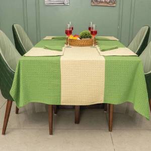 Nouvelle arrivée : Chemin de table en pur coton de luxe – Design élégant brodé avec impression numérique pour la décoration de la maison - Product Image 1