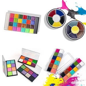 ชุดสีเพ้นท์หน้าและผิวกายกันน้ำ เม็ดสีแน่น แมตต์ ชิมเมอร์ รับทำโลโก้ สำหรับฮาโลวีน คอสเพลย์ - Product Image 2