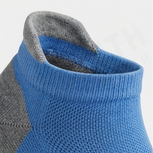 Blue Ankle <b>Socks</b> Breathable Knitted <b>Polyester</b> Spandex Running Sport <b>Socks</b> for Adults Summer Thin Fit - Product Image 4