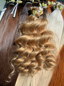 Extensiones de Cabello Humano Virgen Vietnamita al Por Mayor, 100% Sin Procesar, 55cm, Ondulado Grande, Precio de Fábrica - Product Image 2