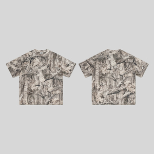 เสื้อยืดพิมพ์ลายปลาญี่ปุ่นแบบสั่งทำขายส่ง ผ้าฝ้ายทรงโอเวอร์ไซส์ ผู้ผลิตเสื้อผ้าสตรีทแวร์ - Product Image 4