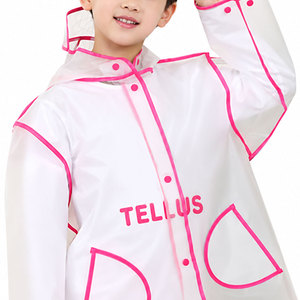 เสื้อกันฝนเด็กพิมพ์ลายน่ารัก กันน้ำ น้ำหนักเบา เสื้อกันฝนเด็กแบบยาว - Product Image 3