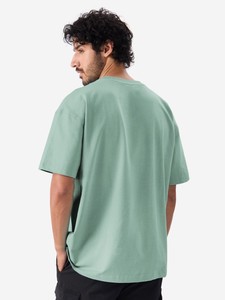 Manufacturing your Men's Oversized Plain 100% Cotton T-Shirt O-Neck with your logo Solid Color Casual Style Regular Fit - Product Image 3