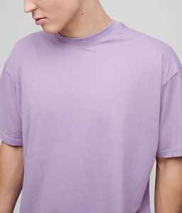 2026 High Quality Men's T-Shirts Custom Digital Printing Logo Loose Fit Solid Color Breathable <b>Hip</b> Hop Eco-Friendly 100% Cotton - Product Image 2