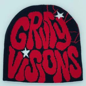 Gorro de Punto Jacquard Personalizable de Alta Calidad, Cálido para Invierno, con Logotipo, Sin Puño, para Uso en Exteriores, de los Cinco Mejores en Ventas en Línea - Product Image 3