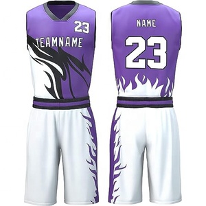Conjunto de Uniforme de Baloncesto Personalizado Premium, Pantalones Cortos para Hombre, Uniforme de Equipo, Impresión por Sublimación, Logotipo Personalizado, 100% Poliéster, Secado Rápido - Product Image 3