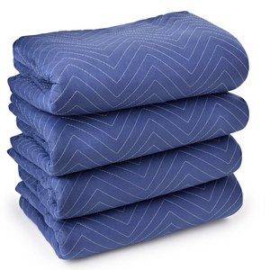 Manta de Mudanza Acolchada Azul de Microfibra Lista para Enviar, Fabricada en India por Vaibhav Exports - Product Image 3