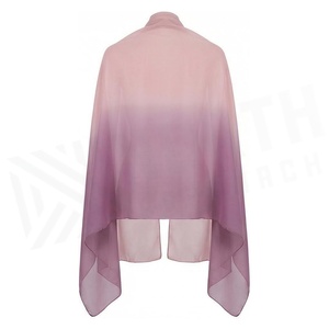 Women's Chiffon Scarf Color Blocking Long Elegant Multi-Functional All Seasons Daily Wear Shawl - Product Image 2