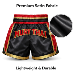 Shorts de Muay Thai en polyester pour la lutte - Product Image 2