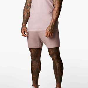 Pantalones Cortos Deportivos de Algodón para Hombre, Talla XS, Personalizados, de Alta Calidad, Color Sólido, Cintura Elástica, Secado Rápido y Transpirables, 2026 - Product Image 4