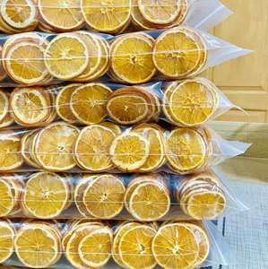 Rodajas de Naranja Deshidratadas en Paquete a Granel, Procesadas con Agua (AD), Sabor Dulce, Snack de Fruta, Detox, 12 Meses de Duración - Product Image 2