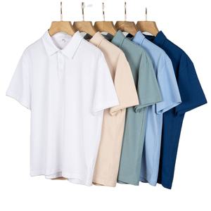 Nouveau polo d'été à boutons, étiquette personnalisée imprimée, couleur unie, pour hommes et femmes, vêtements de sport décontractés - Product Image 6