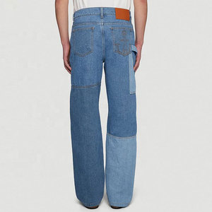 Jean en denim coupe droite élégant pour homme, tissu en coton doux de haute qualité et toucher confortable, style décontracté, pantalon en denim léger - Product Image 6