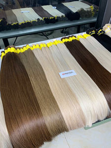 Extensions de cheveux en vrac russes 100g couleur claire 65cm longueur faisceaux de cheveux humains vietnamiens par les fournisseurs du Vietnam - Product Image 3