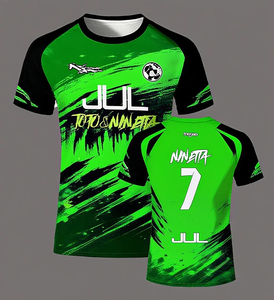 Uniforme de Fútbol para Hombre, Jersey y Pantalones Cortos con Logotipo Personalizado, Poliéster de Alta Calidad, Superventas - Product Image 4