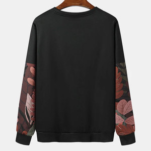 Nouveau sweat-shirt en molleton 100 % coton, style décontracté hiver, avec effet délavé, tissu confortable pour le quotidien - Product Image 2