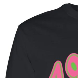 <b>Black</b> 1908 <b>Long</b> <b>Sleeve</b> Sweatshirt Crew Neck Pullover Printed Graphic Casual Women's Sportswear <b>Top</b> Ribbed Cuffs Everyday Fashion - Product Image 4