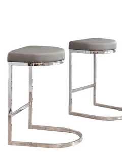 Modern Velvet Bar Stool with Gold Stainless Steel Legs Luxury <b>Backrest</b> Counter Height Chair Elegant Kitchen Island Barstool Seat - Product Image 1