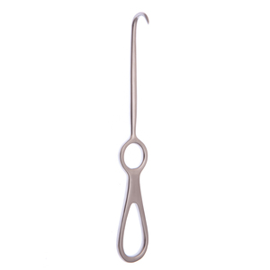 Instruments chirurgicaux orthopédiques professionnels en acier allemand, crochet à os Volkman 17 cm, à extrémité unique, petit, moyen, grand, manuel - Product Image 4
