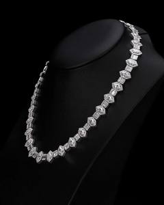 Popular Cadena Cubana de Plata 925 con Moissanita en Forma de Corazón de 8mm, Joyería Hip Hop Personalizada, Estilo Iced para Hombre, Regalo de Boda de Moda - Product Image 4