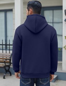 Sweat-shirt à capuche en molleton de coton lourd de qualité supérieure pour homme avec impression de logo personnalisé pour les vêtements de marque et d'équipe - Product Image 2