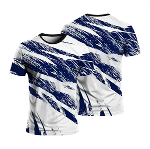 T-shirts pour hommes de qualité supérieure 100% coton à manches courtes, T-shirts personnalisés 100% polyester pour hommes, T-shirts imprimés, vêtements décontractés purs - Product Image 6