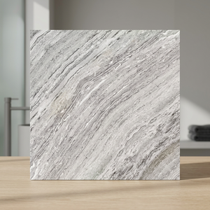 Azulejos de Porcelana Brillante Vistaar Estilo Árabe, 600x600mm, Garantía de 3 Años, Patrón de Mármol Digital, para Pisos Interiores - Product Image 5