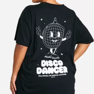 เสื้อยืดสตรีผ้าฝ้าย100% คุณภาพพรีเมี่ยมพิมพ์ลายสไตล์ลำลองขนาด180 GSM PLUS ผลิตในบังคลาเทศ - Product Image 1