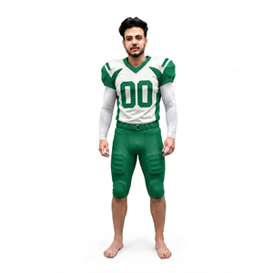 Uniforme d'équipe de football américain, maillot personnalisé, pantalon, vêtements de sport en gros, vêtements de jeu, vêtements d'entraînement pour équipe - Product Image 1