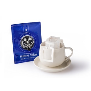 Ear-Hanging <b>Paper</b> <b>Filter</b> Drip <b>Coffee</b> HUONGCHON Traditional Medium Body Beverages for Weasel <b>Coffee</b> Lovers Floral Aroma - Product Image 1