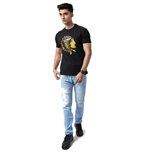 Camisetas Personalizadas para Hombre, 100% Algodón, Tejido Transpirable, con Estampado 3D en Relieve, Cuello Redondo, Diseño Gráfico, Talla Grande - Product Image 3