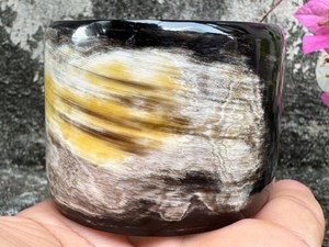 Brazalete de Cuerno Tribal, Regalo Cristiano, Joyería Moderna para Mujer, Diseño Animal Hecho a Mano, Ecológico, de Cuerno de Vaca Pulido - Product Image 6