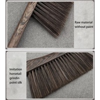Brosse de nettoyage domestique bricolage Offre Spéciale avec long manche en bois fibre douce pour peinture polissage personnalisation OEM prise en charge
