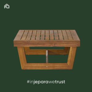 Canapé profond moderne en teck à trois places pour l'extérieur avec coussin imperméable pour salon, hôtels, villas, meubles de jardin artisanaux - Product Image 3