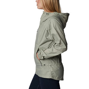 Custom <b>Women</b> Hooded Windbreaker <b>Jacket</b> for Technology Lightweight Eco-Friendly Outdoor Hiking Sportswear for Travel - Product Image 3