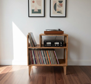 Table console d'appoint en bois massif recyclé de style moderne avec trois tiroirs pour l'ameublement de la maison, l'entrée, l'atelier ou l'appartement - Product Image 3